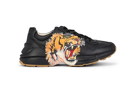 gucci rhyton tiger|gucci tiger sneakers high.